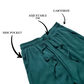 Emerald Wideleg Linen Pants