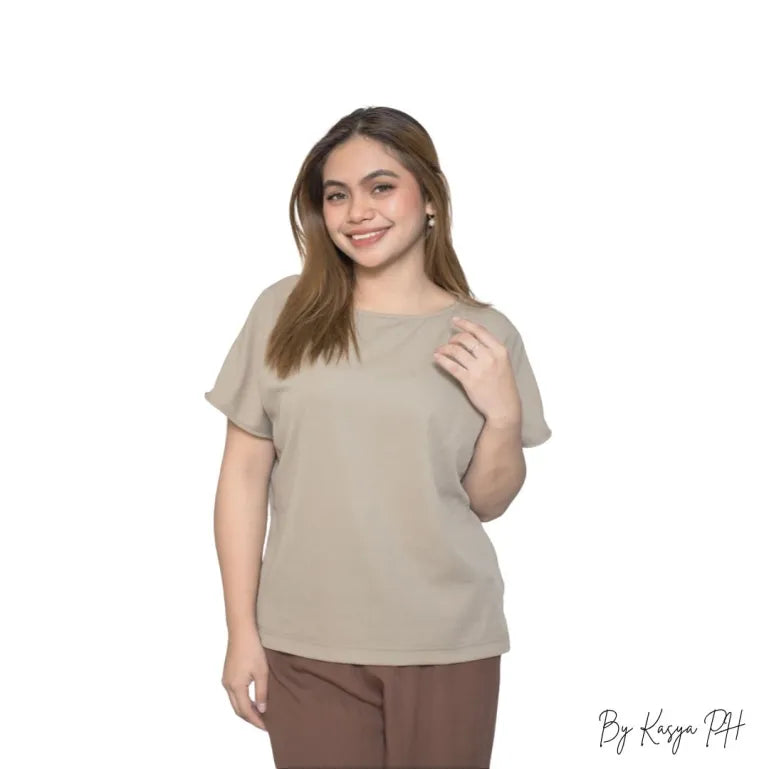Light Mocha Tanya Blouse