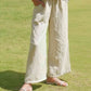 Gaby Wide Leg Pants - Viscose Linen