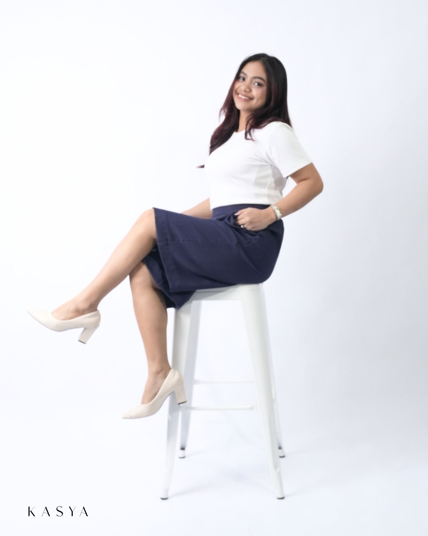LP | Navy Blue | Sitting